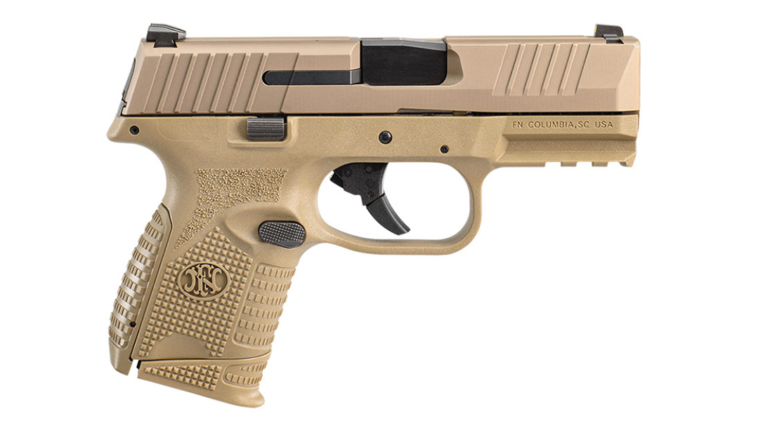 FN 502 Tactical - Slide-Mounted Optics-Ready.22LR Tactical Pistol ...